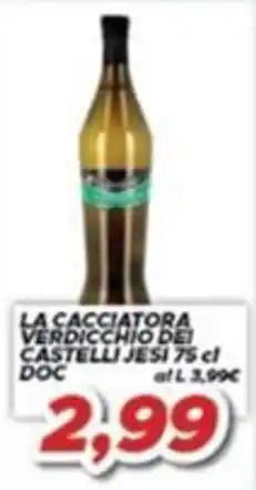 MA Supermercati La Cacciatore Verdicchio dei Castelli Jesi offerta