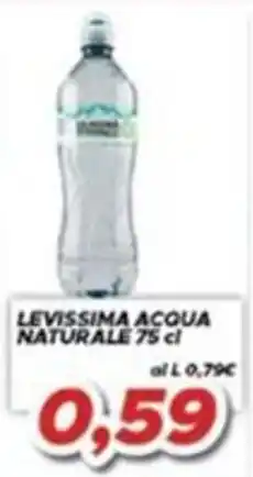 MA Supermercati Levissima Acqua Naturale offerta