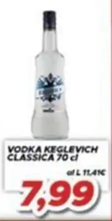 MA Supermercati Vodka Keglevich Classica offerta