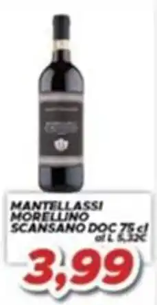 MA Supermercati Mantellassi Morellino Scansano DOC offerta