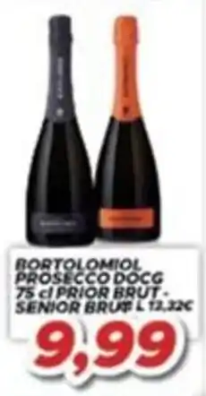 MA Supermercati Bortolomiol Prosecco DOCG Prior Brut offerta
