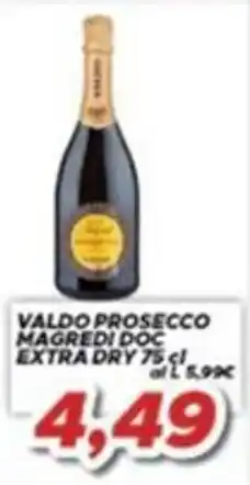 MA Supermercati Valdo Prosecco Magredi Doc Extra Dry offerta
