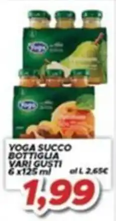 MA Supermercati Yoga succo vari gusti offerta