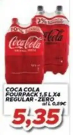 MA Supermercati Coca Cola Fourpack offerta