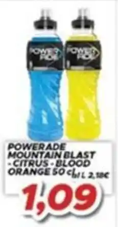 MA Supermercati Powerade Mountain Blast Citrus Blood Orange offerta