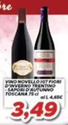 MA Supermercati Vino Novello IGT Fiori d'Inverno Trentino - Saporì d'Autunno offerta