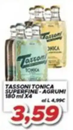 MA Supermercati Tassoni Tonica Superfine - Agrumi offerta