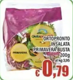 Top Supermercati Ortopronto insalata primavera busta offerta