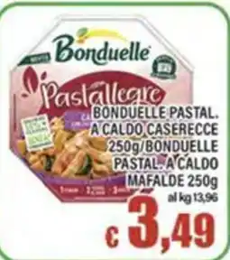Top Supermercati Bonduelle pastallegre offerta