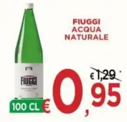 Jero Market Fiuggi acqua naturale offerta