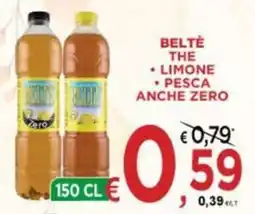 Jero Market Beltè the limone pesca anche zero offerta