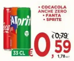 Jero Market Coca-Cola anche zero, Fanta, Sprite offerta