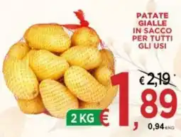 Jero Market Patate gialle in sacco offerta