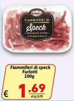 Ipercarni Fiammiferi di speck Furlotti offerta