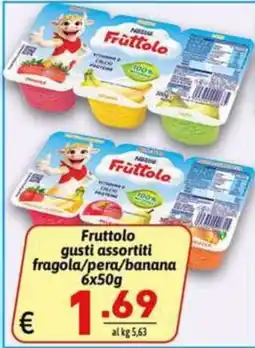 Ipercarni Fruttolo gusti assortiti offerta