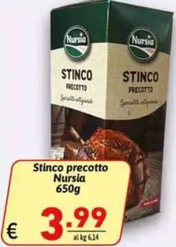 Ipercarni Stinco precotto Nursia offerta