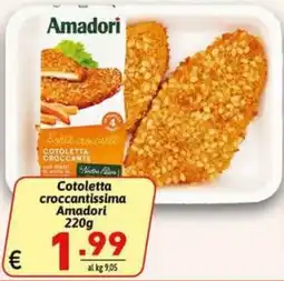 Ipercarni Cotoletta croccantissima Amadori offerta