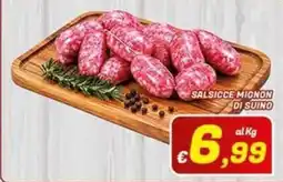 Idromarket Salsicce mignon di suino offerta