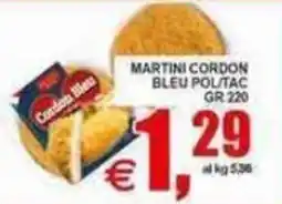 Pewex Martini Cordon Bleu poltac offerta