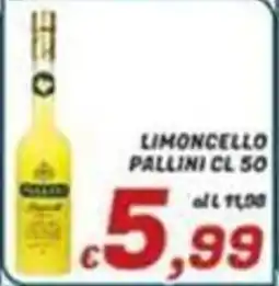 Idromarket Limoncello Pallini offerta