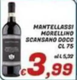 Idromarket Mantellassi Morellino Scansano D.O.C. offerta