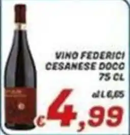 Idromarket Vino Federici Cesanese D.O.C. offerta