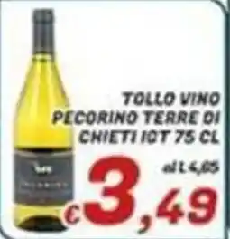Idromarket Tollo vino pecorino terre di chieti offerta