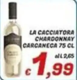 Idromarket La Cacciatora Chardonnay Carganeca offerta