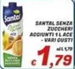 Idromarket Santal senza zuccheri offerta