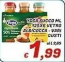 Idromarket Yoga succo albicocca offerta