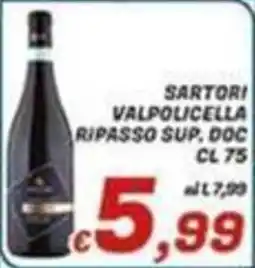 Idromarket Sartori Valpolicella Ripasso Sup. Doc offerta
