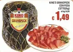 Top Supermercati King Granspeck offerta