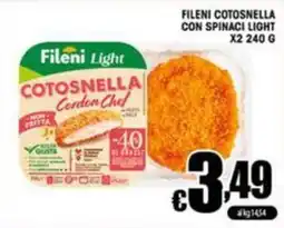Sacoph Fileni Light Cotosnella Cordon Chef offerta