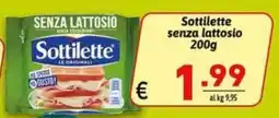 Ipercarni Sottilette senza lattosio offerta