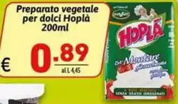 Ipercarni Preparato vegetale per dolci Hoplā offerta
