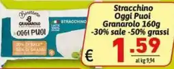Ipercarni Stracchino Oggi Puoi Granarolo offerta