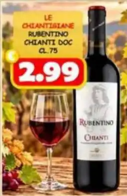 MercADone Le Chiantigiane Rubentino Chianti DOC offerta