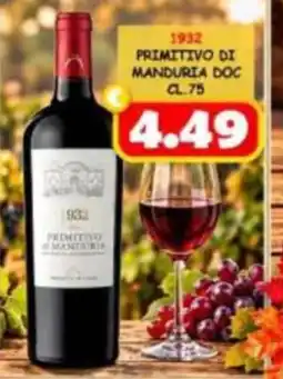 MercADone 1932 Primitivo di Manduria DOC offerta