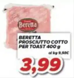 MA Supermercati Beretta prosciutto cotto per toast offerta