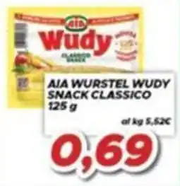 MA Supermercati Aia wurstel wudy snack classico offerta