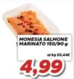 MA Supermercati Monesia salmone marinato offerta