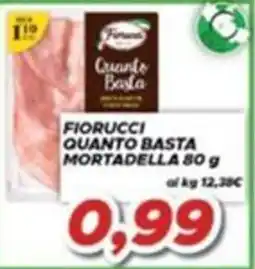 MA Supermercati Fiorucci quanto basta mortadella offerta