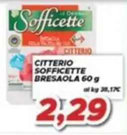 MA Supermercati Citterio Sofficette Bresaola offerta