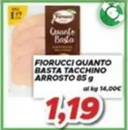 MA Supermercati Fiorucci quanto basta tacchino arrosto offerta