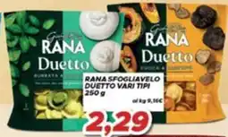 MA Supermercati Rana sfogliavelo duetto vari tipi offerta