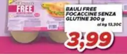 MA Supermercati Bauli free focaccine senza glutine offerta