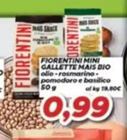 MA Supermercati Fiorentini gallette mais bio offerta