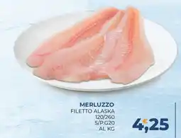 Moderna Merluzzo filetto Alaska offerta