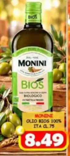 MercADone Olio Bios 100% Monini offerta