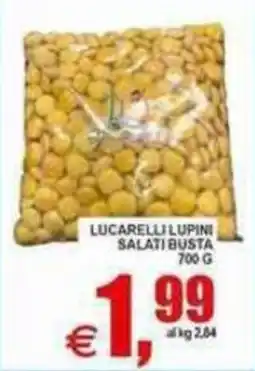 Pewex Lucarelli lupini salati busta offerta